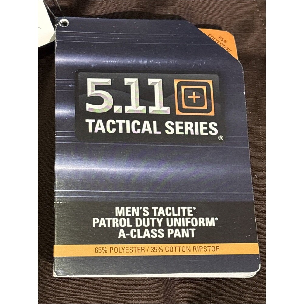 74370 5.11 Tactical Men's Taclite PDU Class A Pants 32 Brown unhemmed